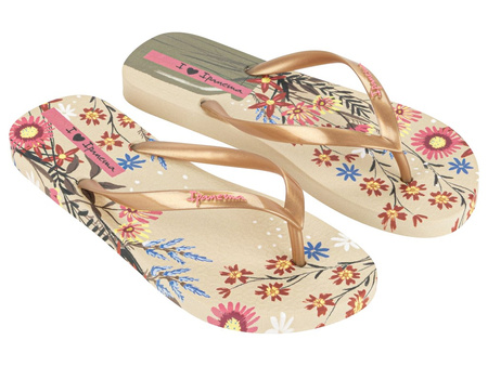 Flip-flops de damă tropicale Ipanema Verao [27197 BB268], bej.