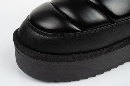 Pantofi de iarna dama D.Franklin [DFSH371011-BLAC], negri.