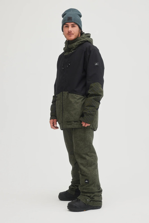 Pantaloni de iarnă pentru bărbați O'neill Hammered [2550020-36018] schiuri de snowboard 10K, verde.