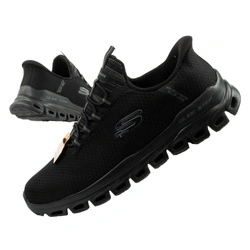Pantofi sport Skechers Glide-Step pentru bărbați, negri, confortabili și ușori