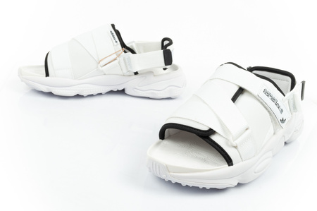 Sandale de damă Adidas Ozweego Sandal [H67276], albe.