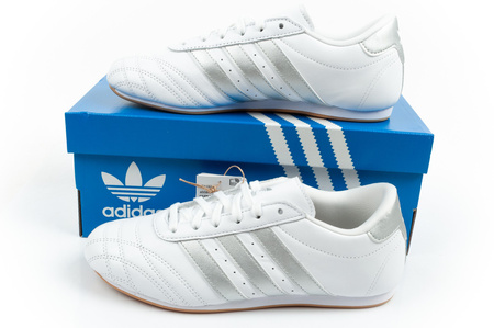 Pantofi sport Adidas Taekwondo Lace pentru femei, din piele albă