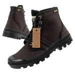 Ghete negre pentru femei Palladium Pallabrousse