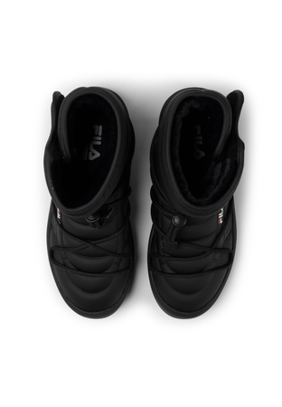 Ghete Fila Superbubble, ghete sport negre de iarnă izolate pentru femei