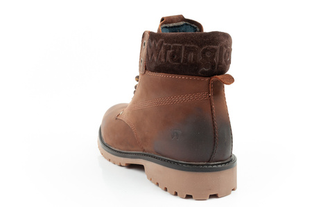 Ghete Chelsea Wrangler Arch pentru bărbați, ghete elegante din piele, maro închis