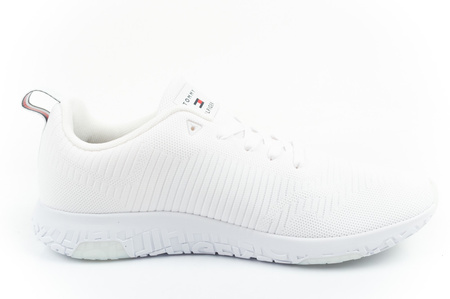 Pantofi sport Tommy Hilfiger Corporate pentru bărbați, albi, la modă
