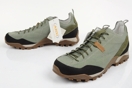 Pantofi de drumeție Aku Nativa Canvas pentru bărbați, verzi [646091]
