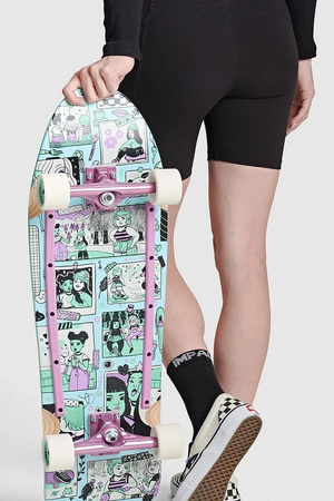 Skateboard Impala Hera 31.5" Tensor, Abec-7 Cruiser pentru Riding Urban