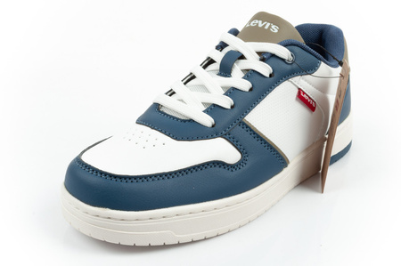 Teniși Levi's Kick Se pentru copii, albi, confortabili, la modă