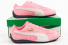 Pantofi sport roz din piele pentru femei Puma Speedcat - Teniși la modă