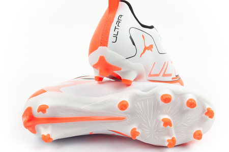 Ghete de fotbal Puma Ultra 5 Play FG/AG pentru copii, teren solid