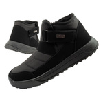 Ghete de iarnă Progress - Ghete de zăpadă izolate pentru bărbați cu benzi velcro