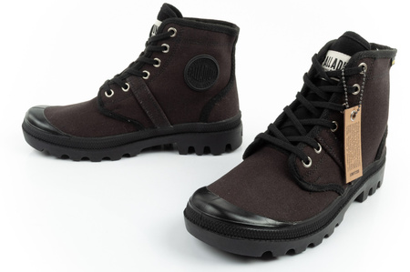 Ghete negre pentru femei Palladium Pallabrousse