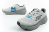 Pantofi de alergare Skechers Max Cushioning pentru bărbați, gri deschis