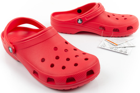 Sandale Crocs saboți pentru femei și bărbați, clasice, roșii, unisex, la modă