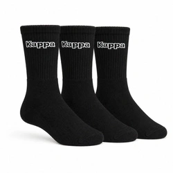 Kappa șosete lungi negre [34113IW 901] 3PAK