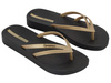 Flip-flops de damă Ipanema Bossa Soft V [82840 AQ444], negru.
