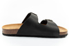 Pantofi sport Bio Bio pentru bărbați, Șlapi modelați, Piele naturală, Negru
