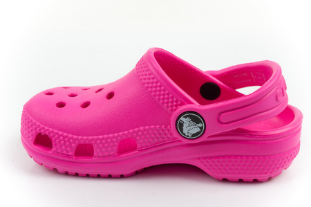 Sandale Crocs Classic Clog T pentru copii, roz, confortabile și la modă