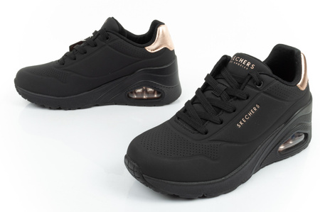 Pantofi sport de damă Skechers Uno [177520/BBK], negri.