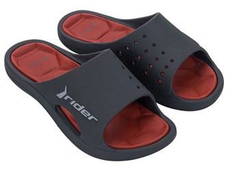 Șlapi sport pentru bărbați Rider Bay XIV AD, papuci gri confortabili
