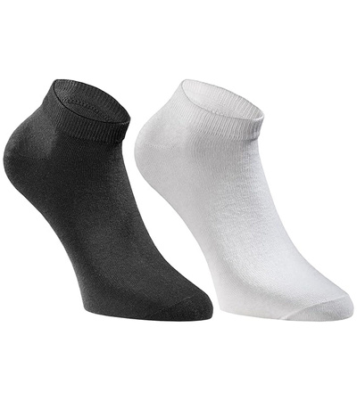 Sosete Jack&Jones unisex din bumbac [12260511 BLK/WHT] Pachet 12, negru, alb.