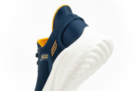 Pantofi sport pentru bărbați Skechers Bobs Squad Chaos [118312/NVY] SLIP-INS, bleumarin.