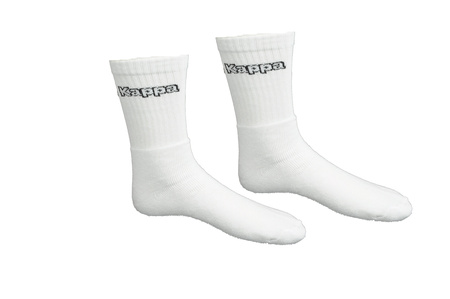 Kappa șosete lungi albe [34113IW 900] 3PAK