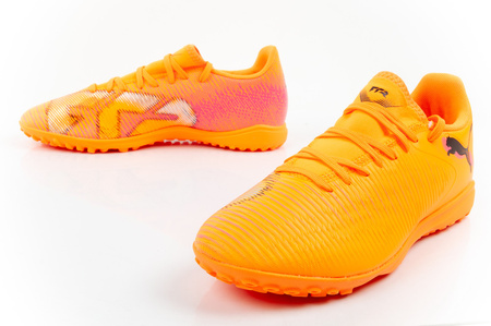 Ghete de fotbal pentru bărbați Puma Turf Future 8 Play TT Portocalii