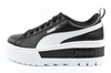 Pantofi sport Puma Mayze pentru femei, cu platformă, negri și albi, la modă