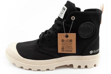 Teniși Palladium Pampa Zip High-Top pentru bărbați, negri