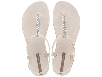 Sandale Ipanema Sandal Class pentru femei, bej, cu strasuri