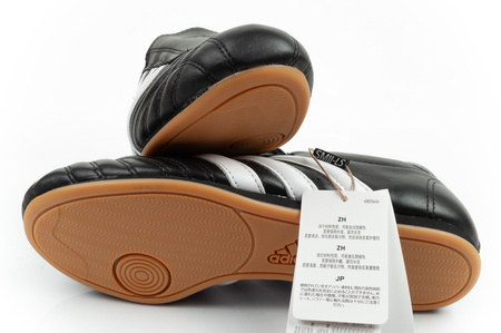 Pantofi sport Adidas Taekwondo pentru femei, piele neagră, slip-on