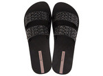 Șlapi de damă Ipanema Renda II, negri, la modă și confortabili, pentru plajă [83243 AS026]