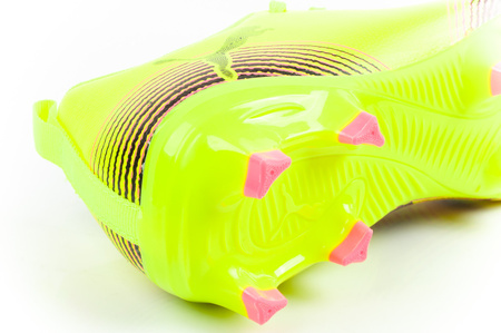 Ghete de fotbal Puma Future 8 Play FG/AG Jr. Neon pentru teren solid