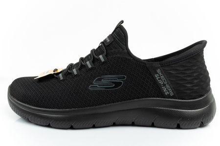 Skechers Summits-High Range [232457/BBK] Pantofi sport pentru bărbați SLIP-INS, negri.