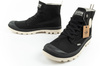 Teniși Palladium Pampa Chrome High-Top pentru bărbați, negri