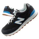 Teniși New Balance 515 pentru bărbați, la modă, confortabili, gri antracit, alb