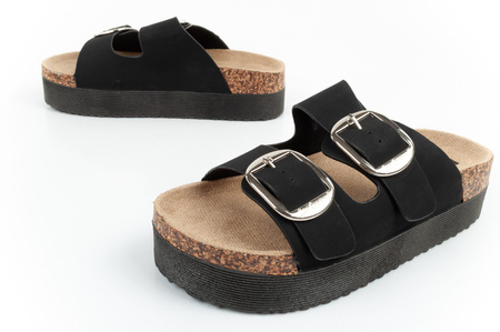 Papuci de damă Lee Cooper, negri, comozi, ușori [LCW-25-35-3493L]