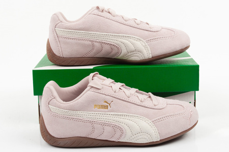Teniși roz din piele întoarsă pentru copii Puma Speedcat OG PS