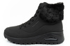Pantofi sport de damă Skechers Uno Rugged [167274/BBK], negri.