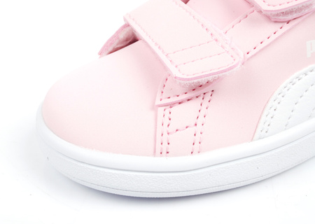 Pantofi sport pentru copii Puma Smash v2 [365183 49], roz și alb.
