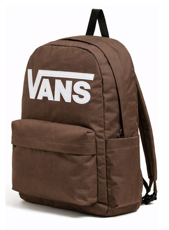Rucsac școlar Vans Old Skool Drop, maro sportiv, stil clasic urban, 22L