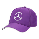 Șapcă Mercedes Mapf1 RP LH Trucker, Premium Purple, La modă
