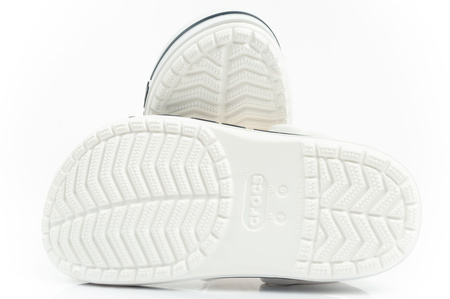 Pantofi flip-flops sandale saboti Crocs Bayaband Clog [205089-126], alb.