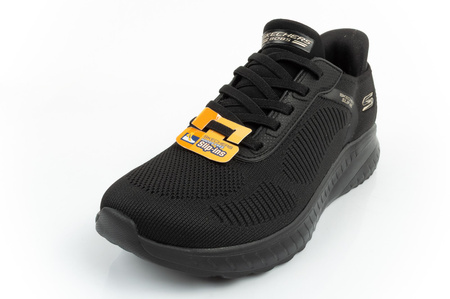Pantofi sport de damă Skechers Bobs Squad [117497/BBK] SLIP-INS, negri.