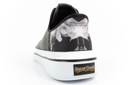 Teniși Skechers Snoop Dogg pentru bărbați, fără slip-on, confortabili [251016/BKW]