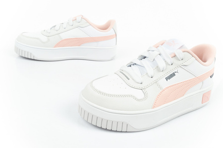 Buty sportowe dziecięce Puma Carina [393847 04], białe.