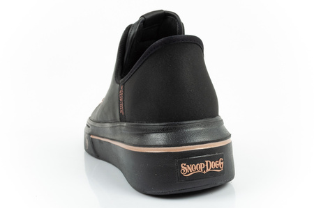 Pantofi sport de damă Skechers SLIP-INS [186001/BBK] Snoop Dogg, negru.