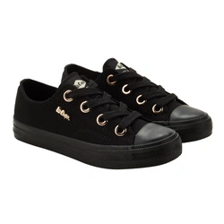 Teniși Lee Cooper pentru femei - Teniși eleganți din material textil negru